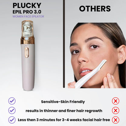 🎁LAST DAY 50% OFF🔥 Plucky - Facial Hair Remover