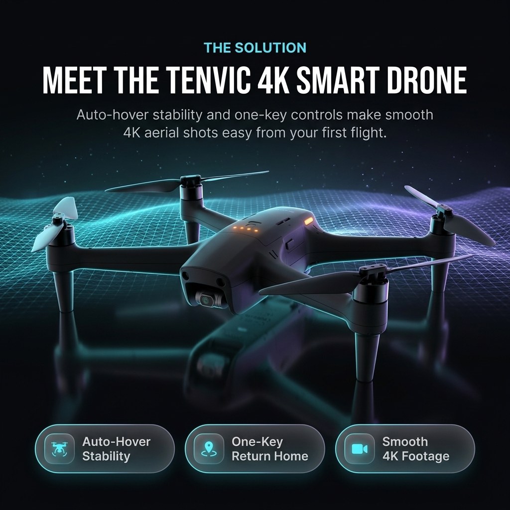 Tenvic 4K Smart Drone