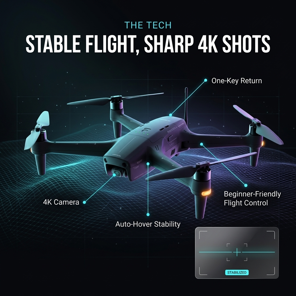 Tenvic 4K Smart Drone