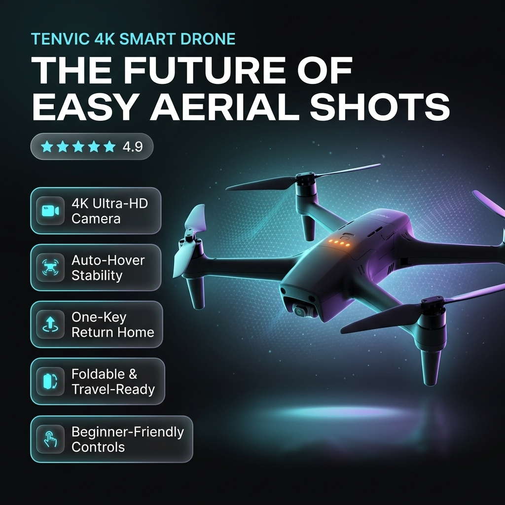 Tenvic 4K Smart Drone